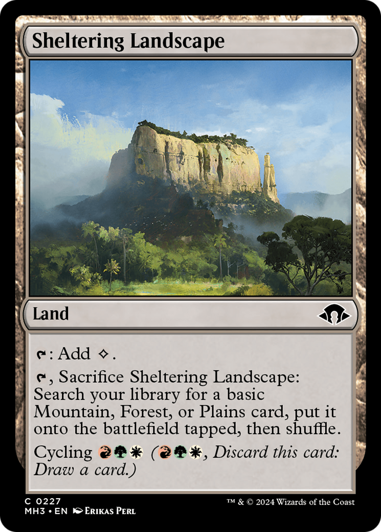 Sheltering Landscape [Modern Horizons 3] | Mega City Incorporated