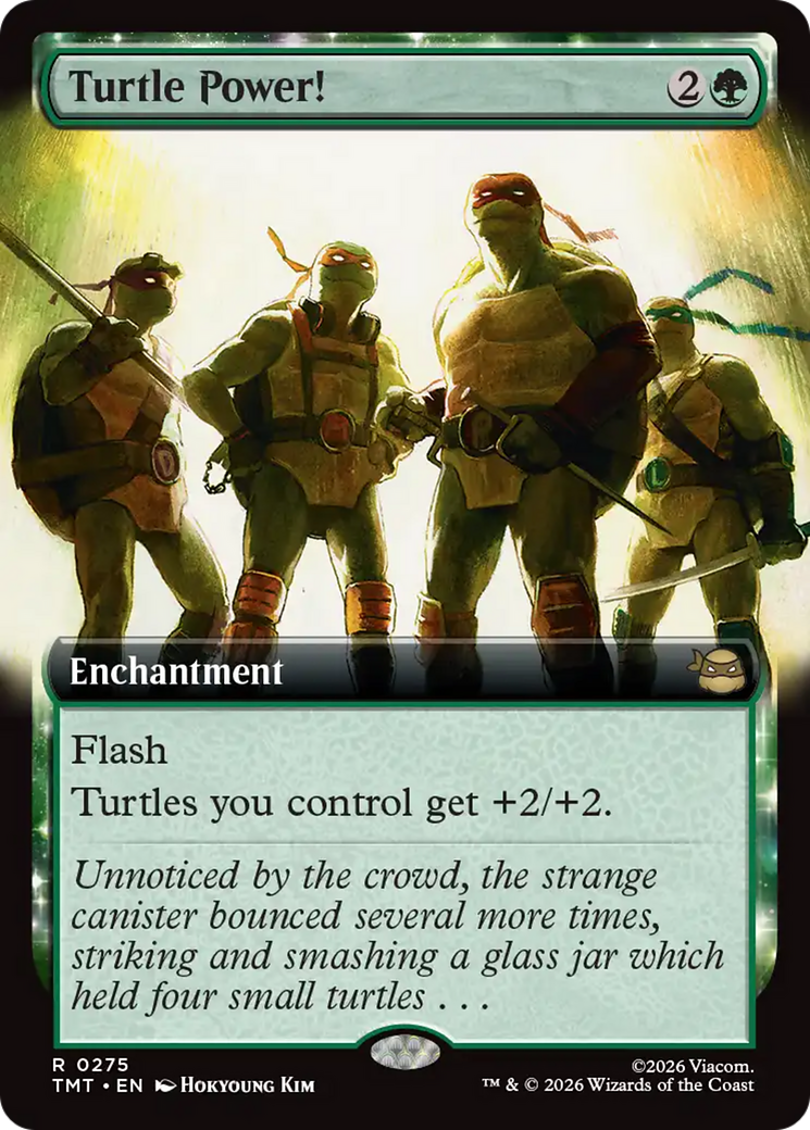 Turtle Power! (Extended Art) [Teenage Mutant Ninja Turtles] | Mega City Incorporated