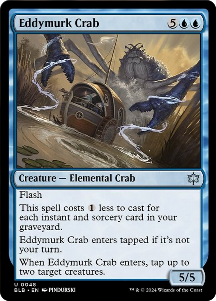 Eddymurk Crab [Bloomburrow] | Mega City Incorporated