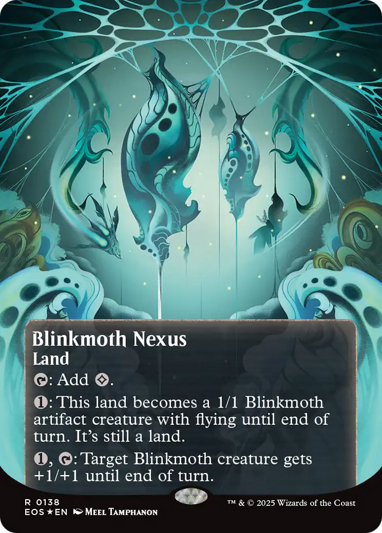 Blinkmoth Nexus (0138) (Borderless) (Galaxy Foil) [Edge of Eternities: Stellar Sights] | Mega City Incorporated