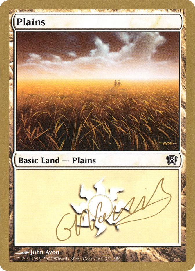 Plains (gn331) (Gabriel Nassif) [World Championship Decks 2004] | Mega City Incorporated