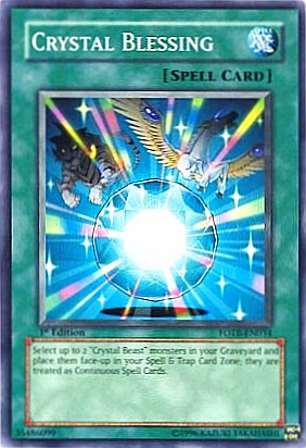 Crystal Blessing [FOTB-EN034] Common | Mega City Incorporated