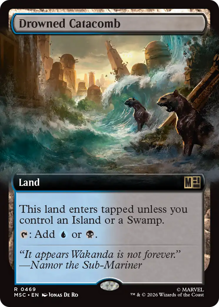 Drowned Catacomb (Extended Art) [Marvel Super Heroes Commander] | Mega City Incorporated
