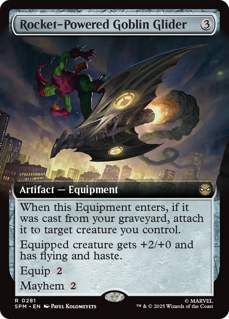 Rocket-Powered Goblin Glider (Extended Art) [Marvel's Spider-Man] | Mega City Incorporated