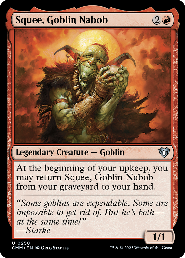 Squee, Goblin Nabob [Commander Masters] | Mega City Incorporated