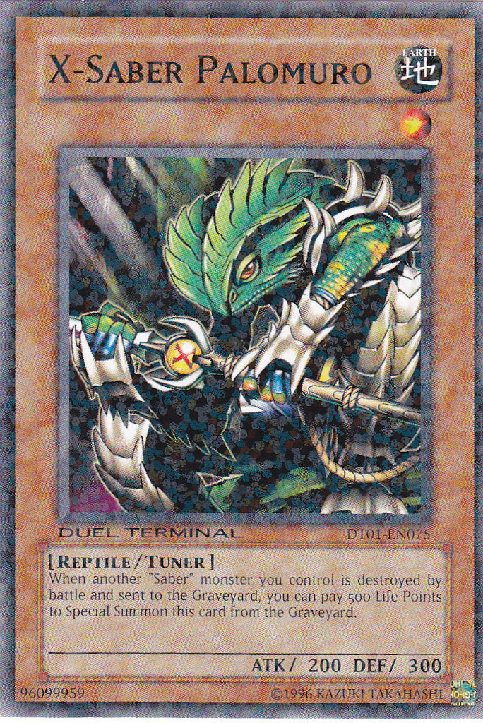 X-Saber Palomuro [DT01-EN075] Common | Mega City Incorporated