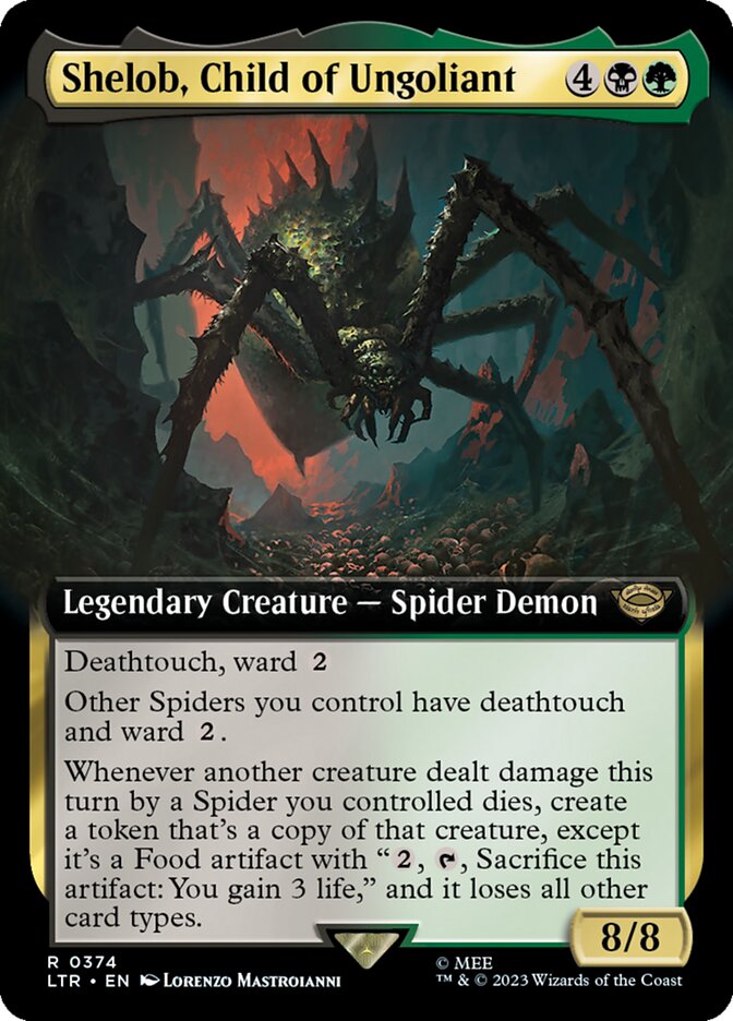 Shelob, Child of Ungoliant (Extended Art) [The Lord of the Rings: Tales of Middle-Earth] | Mega City Incorporated