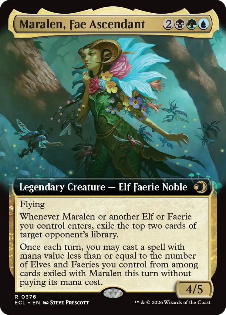Maralen, Fae Ascendant (Extended Art) [Lorwyn Eclipsed] | Mega City Incorporated