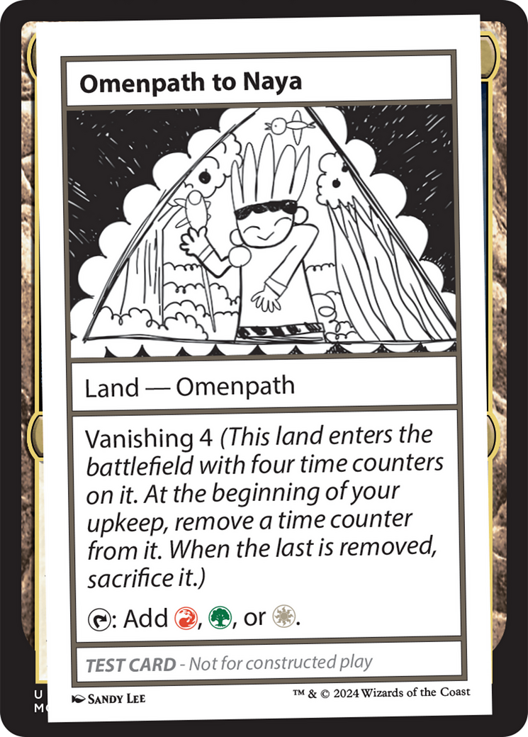 Omenpath to Naya [Mystery Booster 2 Playtest Cards] | Mega City Incorporated