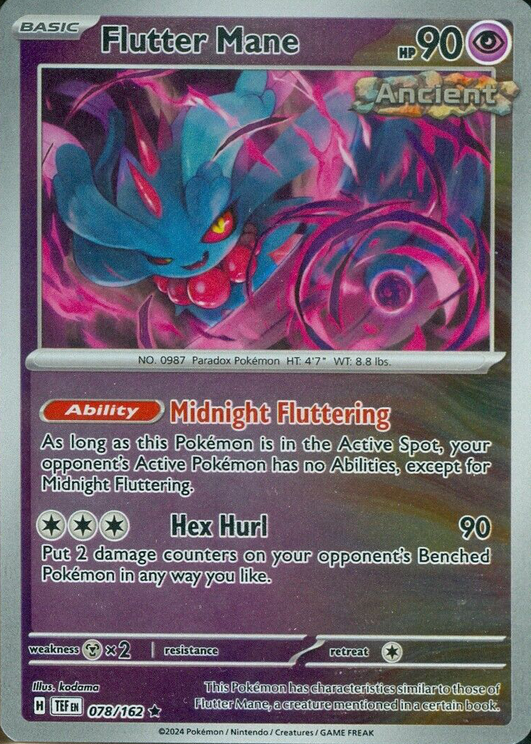 Flutter Mane (078/162) [Scarlet & Violet: Temporal Forces] | Mega City Incorporated