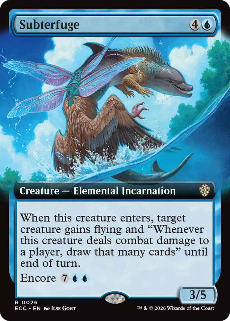Subterfuge (Extended Art) [Lorwyn Eclipsed Commander] | Mega City Incorporated