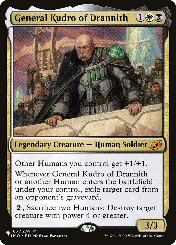 General Kudro of Drannith [The List] | Mega City Incorporated