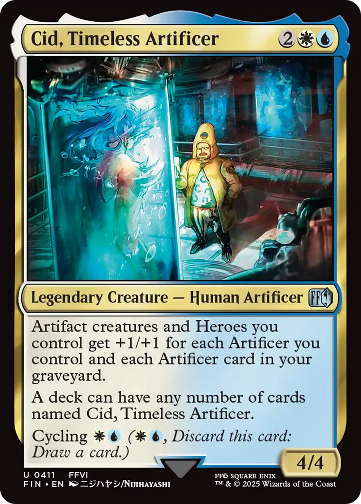 Cid, Timeless Artificer (0411) [FINAL FANTASY] | Mega City Incorporated