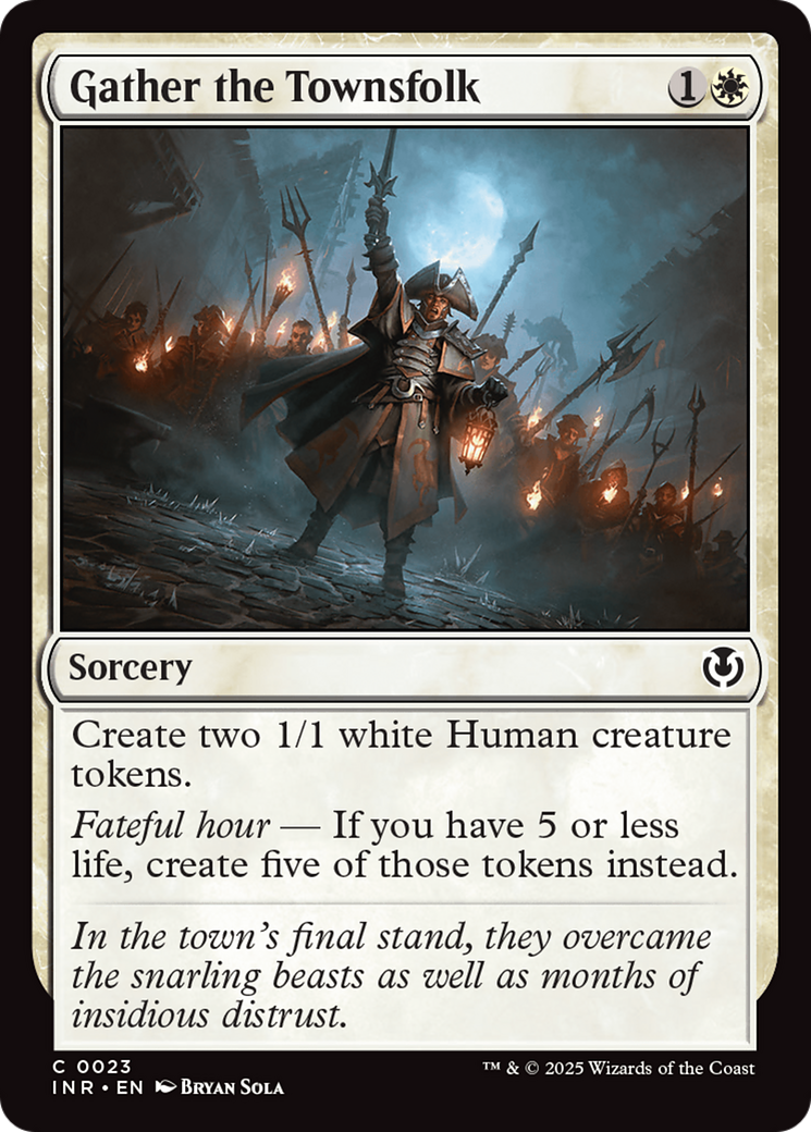 Gather the Townsfolk [Innistrad Remastered] | Mega City Incorporated