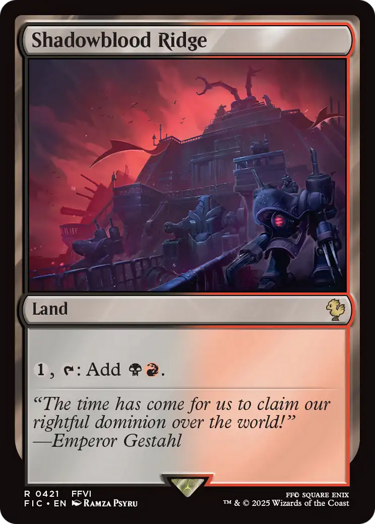 Shadowblood Ridge [FINAL FANTASY Commander] | Mega City Incorporated