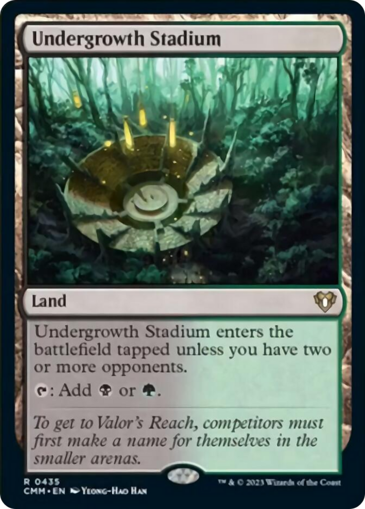 Undergrowth Stadium [Commander Masters] | Mega City Incorporated