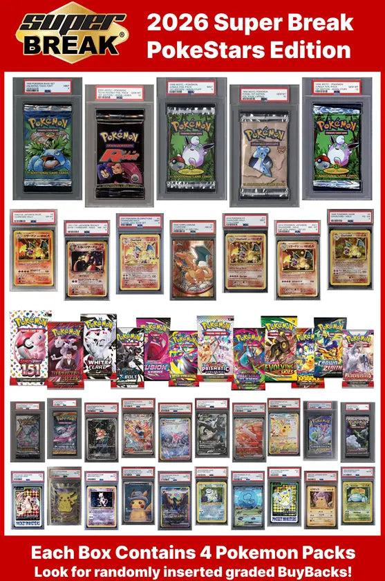 26 Super Break PokeStars Edition | Mega City Incorporated