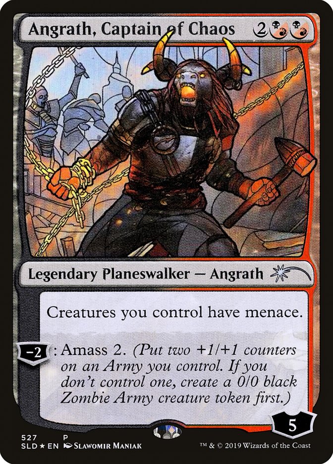 Angrath, Captain of Chaos (Stained Glass) [Secret Lair Drop Promos] | Mega City Incorporated