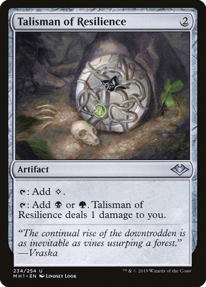 Talisman of Resilience [Modern Horizons] | Mega City Incorporated