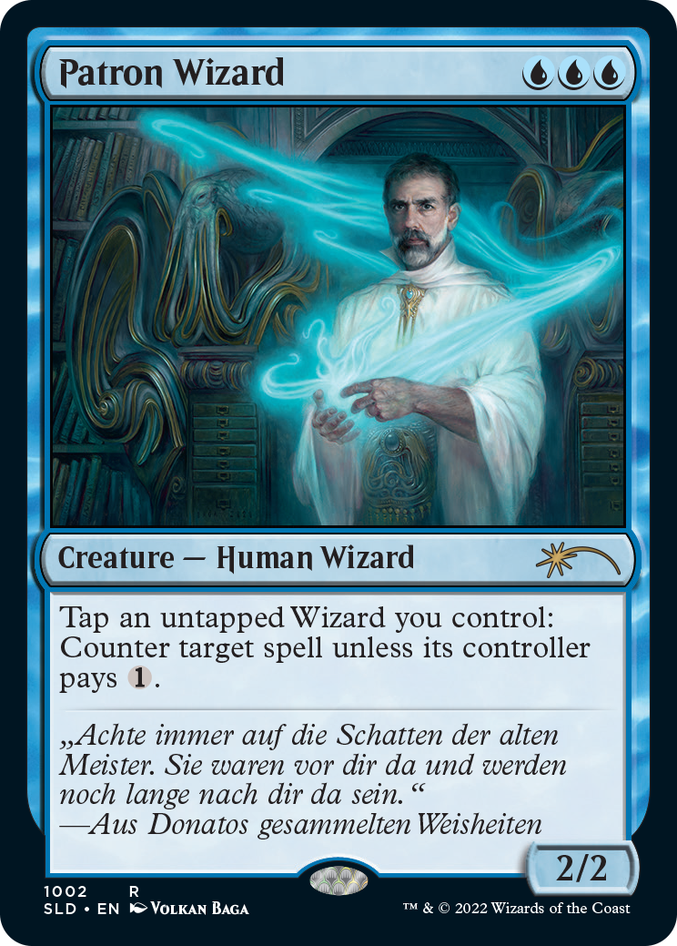 Patron Wizard [Secret Lair Drop Series] | Mega City Incorporated