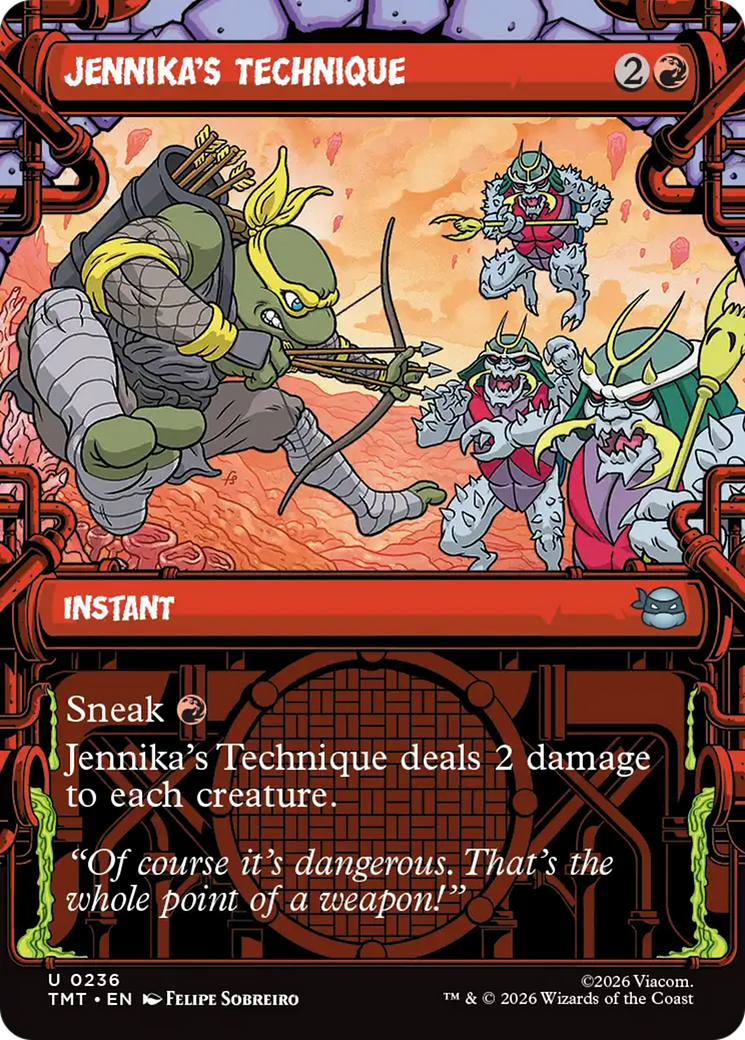 Jennika's Technique (Showcase) [Teenage Mutant Ninja Turtles] | Mega City Incorporated