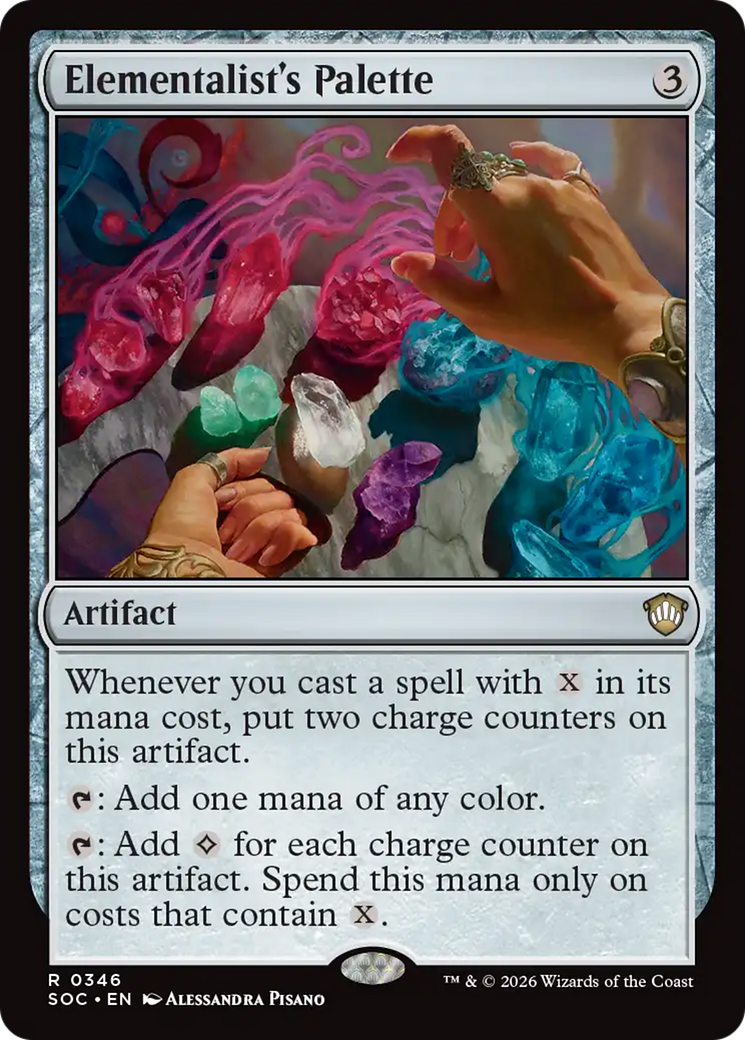 Elementalist's Palette [Secrets of Strixhaven Commander] | Mega City Incorporated