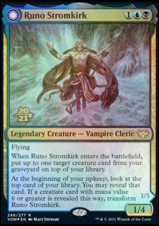 Runo Stromkirk // Krothuss, Lord of the Deep [Innistrad: Crimson Vow Prerelease Promos] | Mega City Incorporated