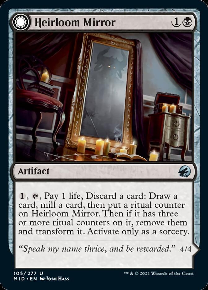 Heirloom Mirror // Inherited Fiend [Innistrad: Midnight Hunt] | Mega City Incorporated