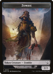 Elemental (02) // Zombie Double-Sided Token [March of the Machine Tokens] | Mega City Incorporated