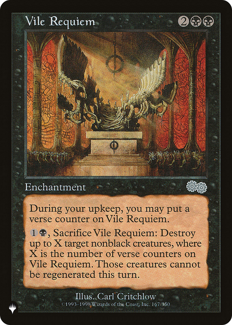 Vile Requiem (USG) [The List] | Mega City Incorporated