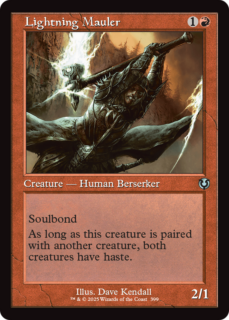 Lightning Mauler (Retro Frame) [Innistrad Remastered] | Mega City Incorporated