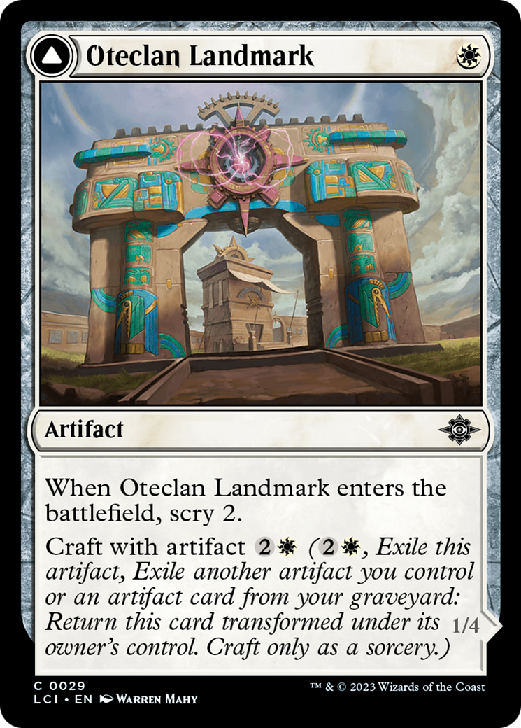 Oteclan Landmark [The Lost Caverns of Ixalan] | Mega City Incorporated