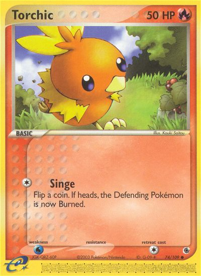 Torchic (74/109) [EX: Ruby & Sapphire] | Mega City Incorporated