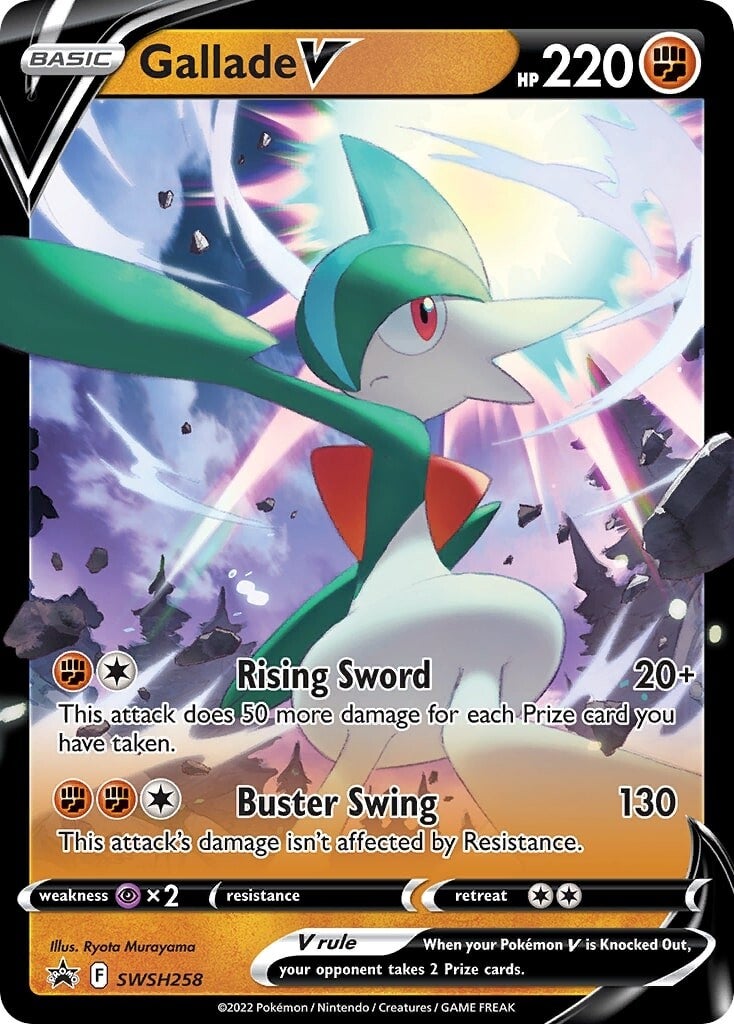 Gallade V (SWSH258) [Sword & Shield: Black Star Promos] | Mega City Incorporated