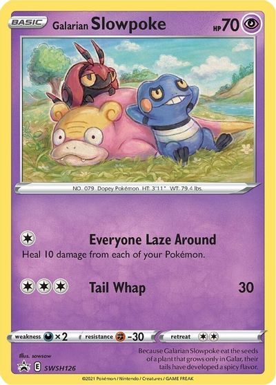 Galarian Slowpoke (SWSH126) [Sword & Shield: Black Star Promos] | Mega City Incorporated