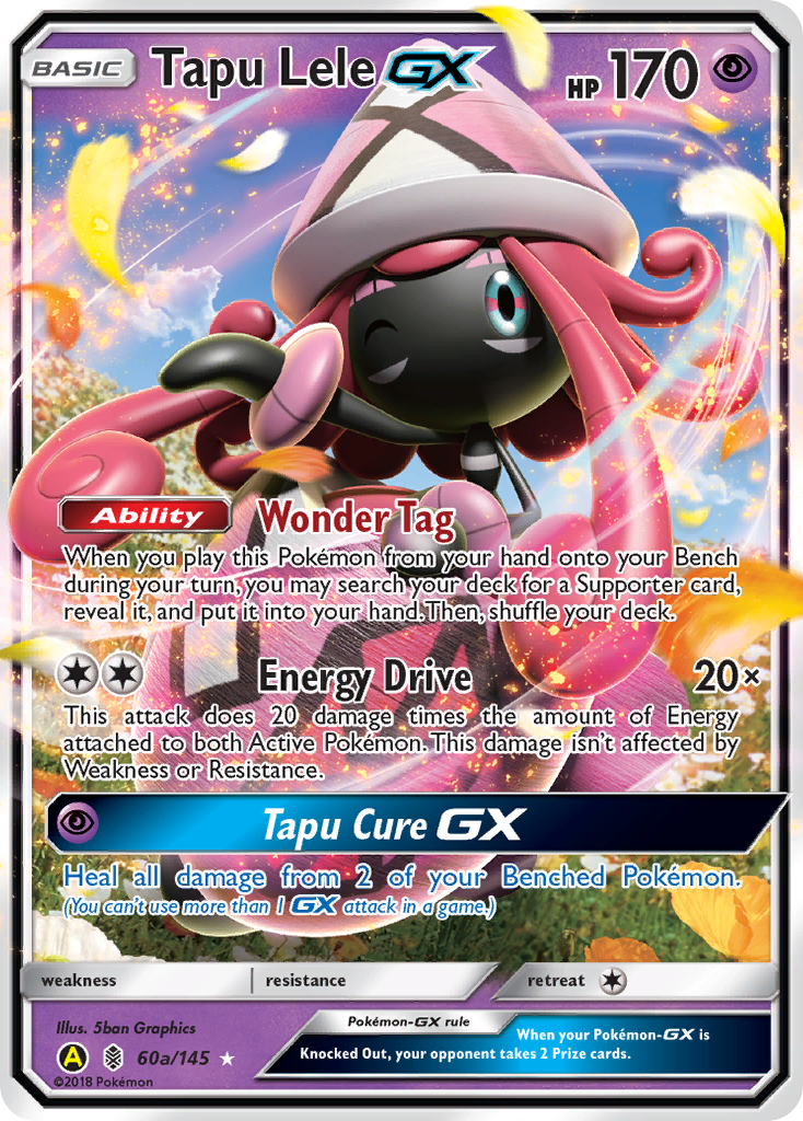 Tapu Lele GX (60a/145) [Alternate Art Promos] | Mega City Incorporated