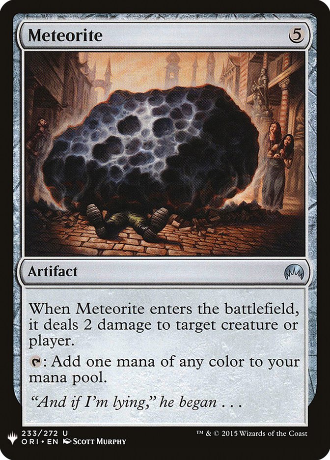 Meteorite [Mystery Booster] | Mega City Incorporated