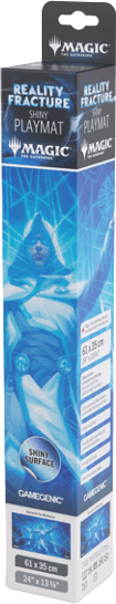GAMEGEN!C Magic: The Gathering | Reality Fracture Shiny Playmat - Overwrite the Multiverse | Mega City Incorporated