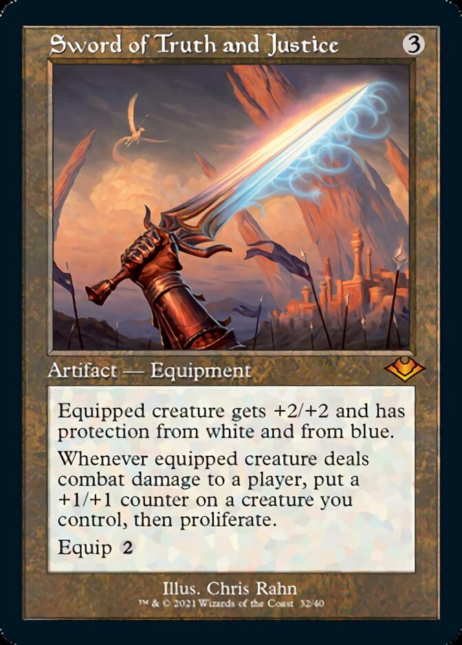 Sword of Truth and Justice (Retro) [Modern Horizons] | Mega City Incorporated