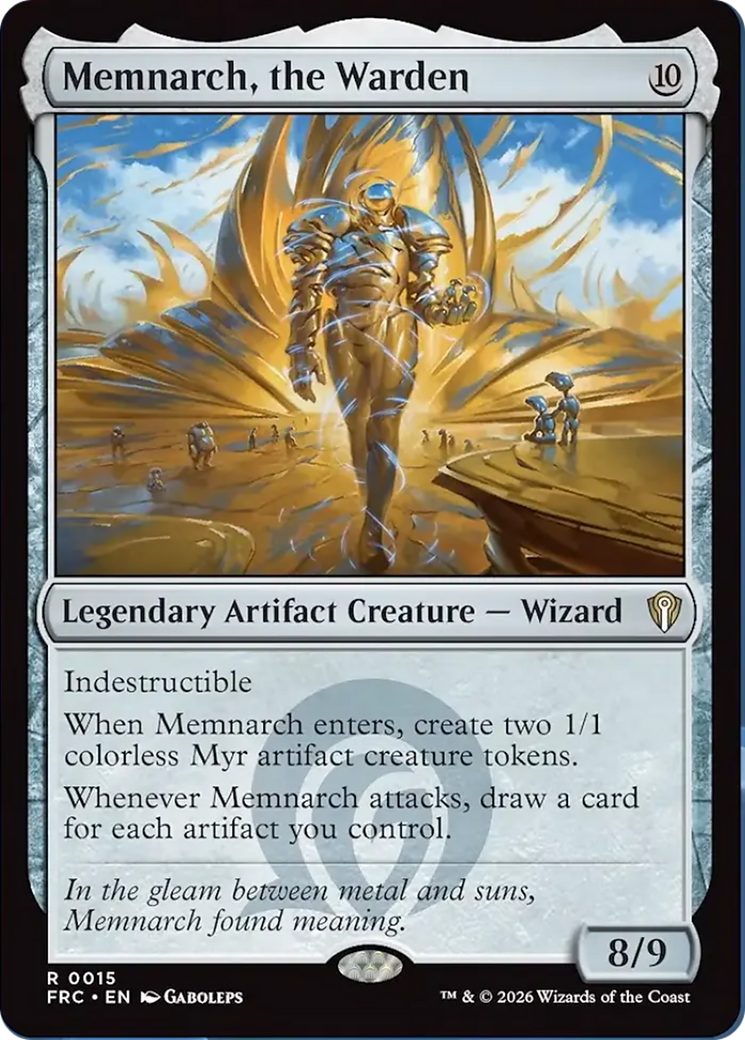 Memnarch, the Warden [Reality Fracture Commander] | Mega City Incorporated