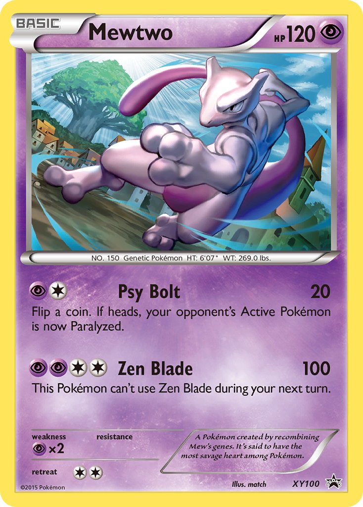 Mewtwo (XY100) [XY: Black Star Promos] | Mega City Incorporated