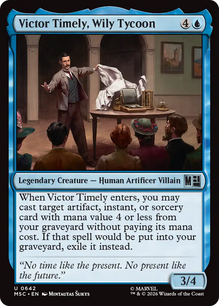 Victor Timely, Wily Tycoon [Marvel Super Heroes Commander] | Mega City Incorporated