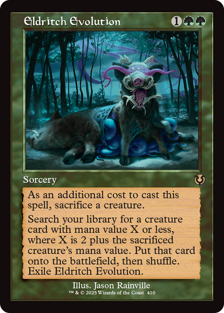 Eldritch Evolution (Retro Frame) [Innistrad Remastered] | Mega City Incorporated