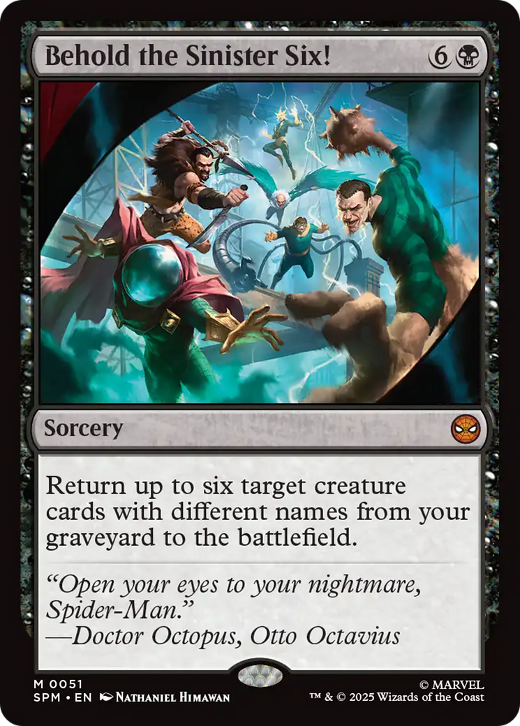 Behold the Sinister Six! [Marvel's Spider-Man] | Mega City Incorporated