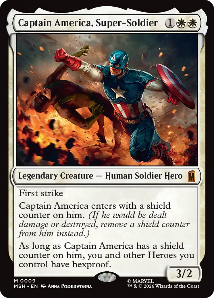 Captain America, Super-Soldier [Marvel Super Heroes] | Mega City Incorporated