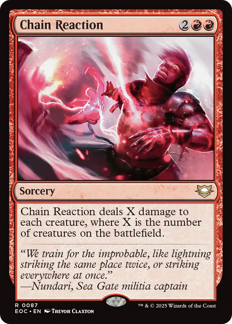 Chain Reaction [Edge of Eternities Commander] | Mega City Incorporated
