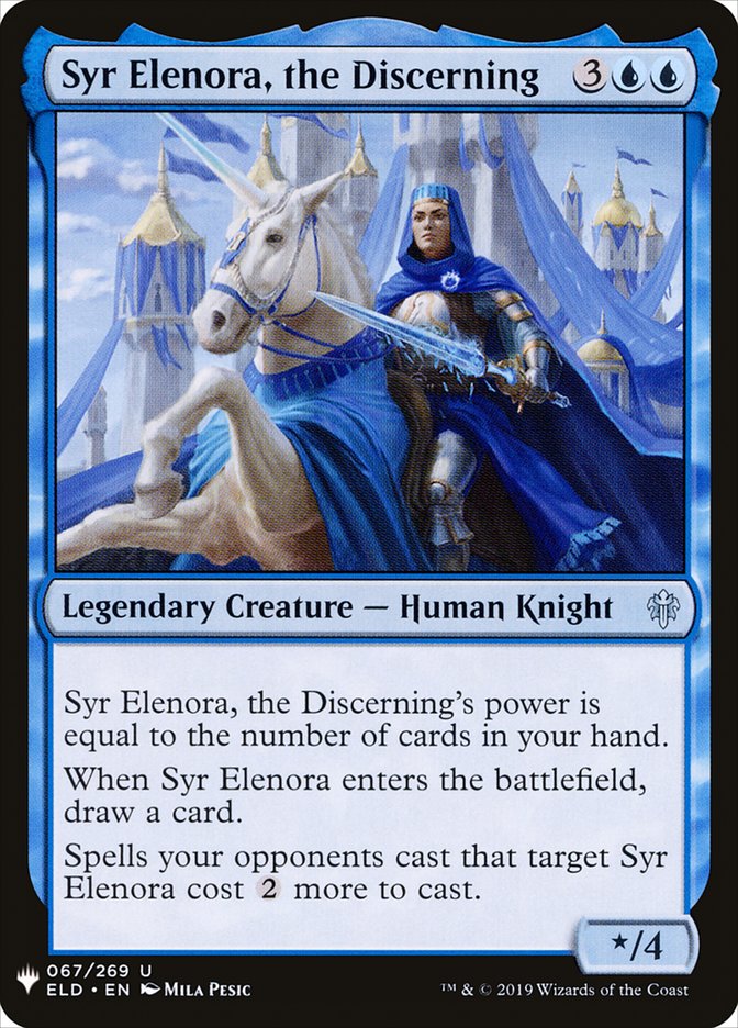 Syr Elenora, the Discerning [Mystery Booster] | Mega City Incorporated