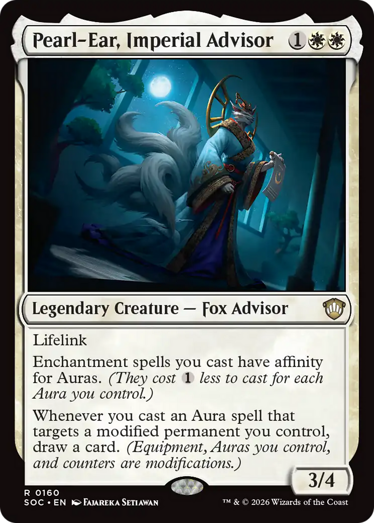 Pearl-Ear, Imperial Advisor [Secrets of Strixhaven Commander] | Mega City Incorporated