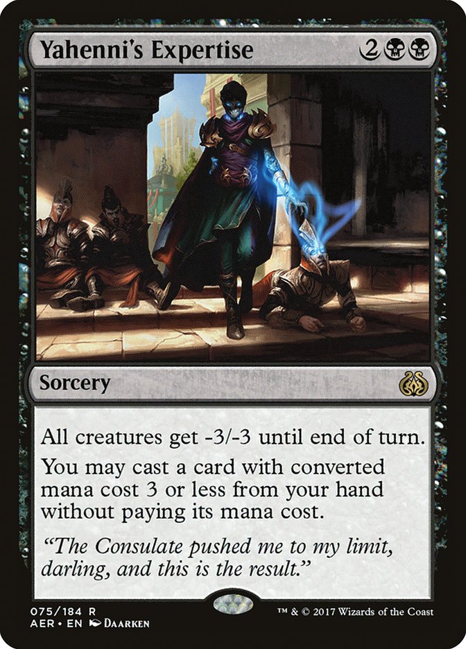 Yahenni's Expertise [Aether Revolt] | Mega City Incorporated