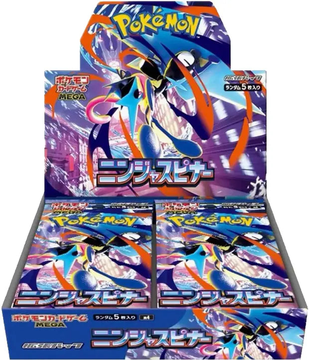 Pokémon Ninja Spinner (M4) Boosters Japanese Language Release - Booster | Mega City Incorporated